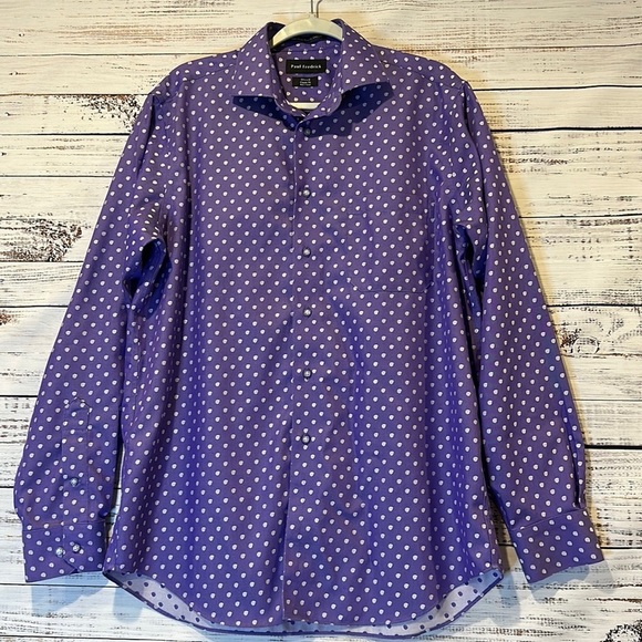 Paul Fredrick Button Down Shirt Size 15 1/2 x 35 - Picture 1 of 5